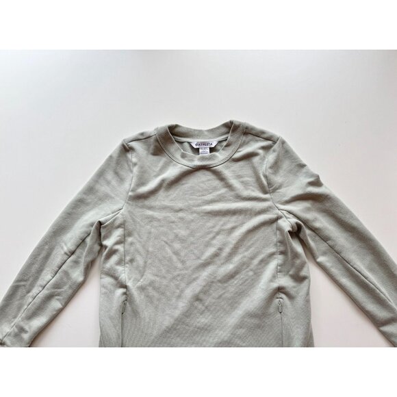 ATHLETA Coaster Luxe Fern Green Lyocell Jersey Sweatshirt Dress, Size XS - Picture 5 of 16